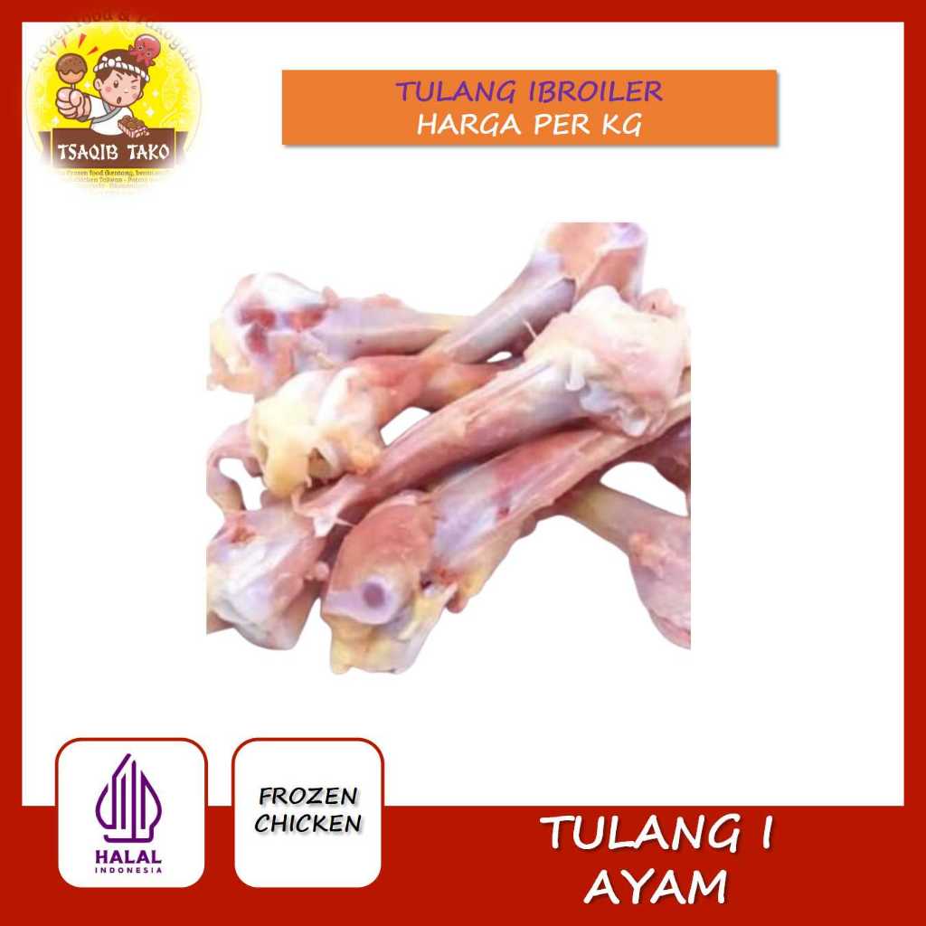 

Tulang Paha Ayam / Tulang halus/ Tulang I