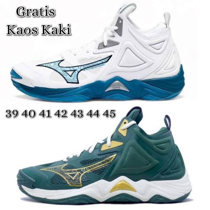 Mizuno Wave Momentum 3 Mid / Sepatu Mizuno Wave Claw / Mizuno Wave Thunderblade 2