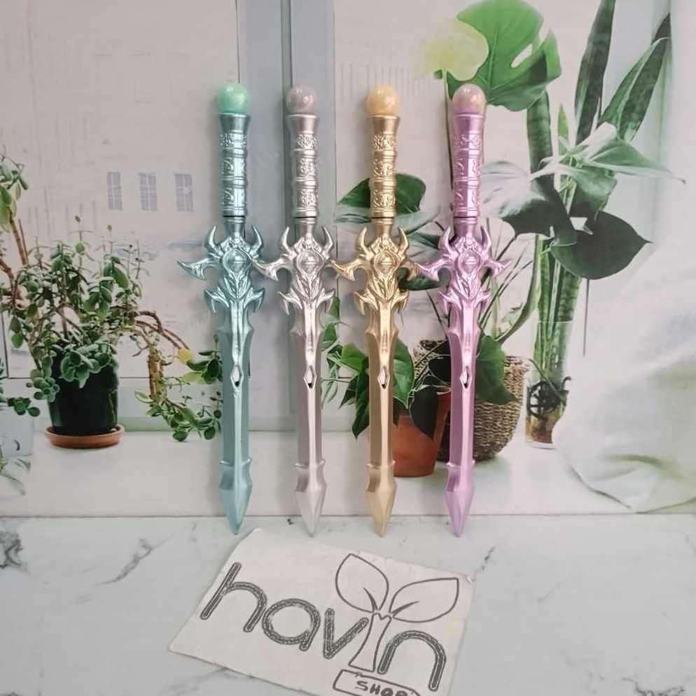 

vms 12PC PEN GEL motif COWO PENA PULPEN