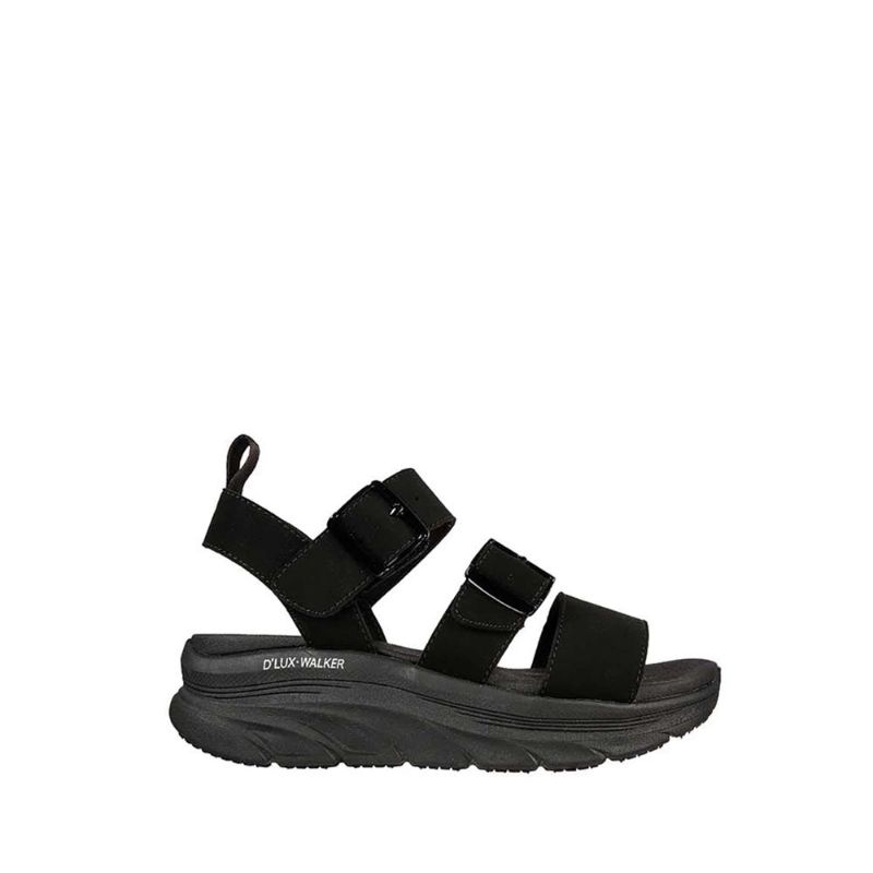 Sandal Skechers D''Lux Walker Women's Sandal - Black