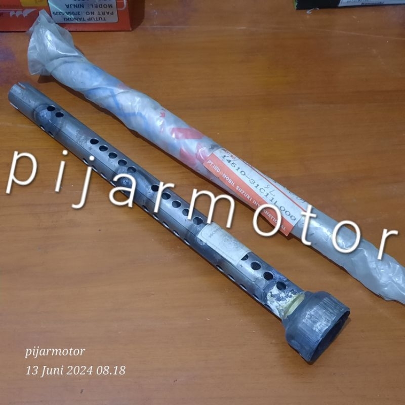Pipe Muffler Baffle Pipa Suling Sarangan Silenser Knalpot Suzuki Crystal Non Tune