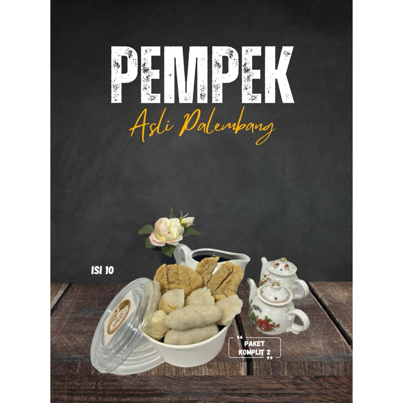 

Pempek Ampera71 premium Siap makan isi 10 pcs