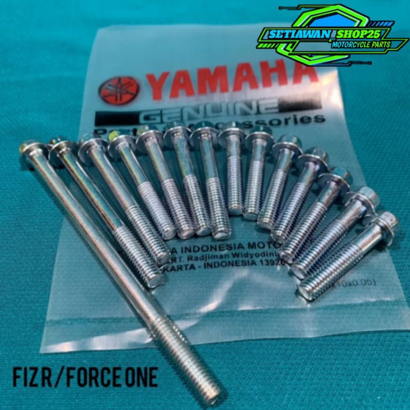 Baut blok mesin bak mesin Fizr F1ZR Alfa Sigma bak magnet bak kopling satu set assy