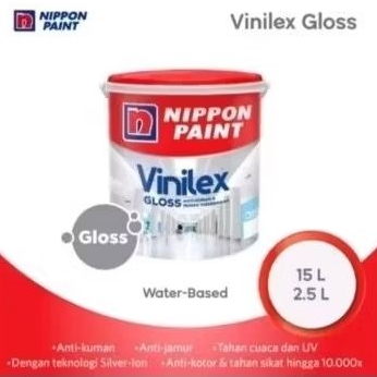 Cat Tembok Vinilex Gloss Brilliant White