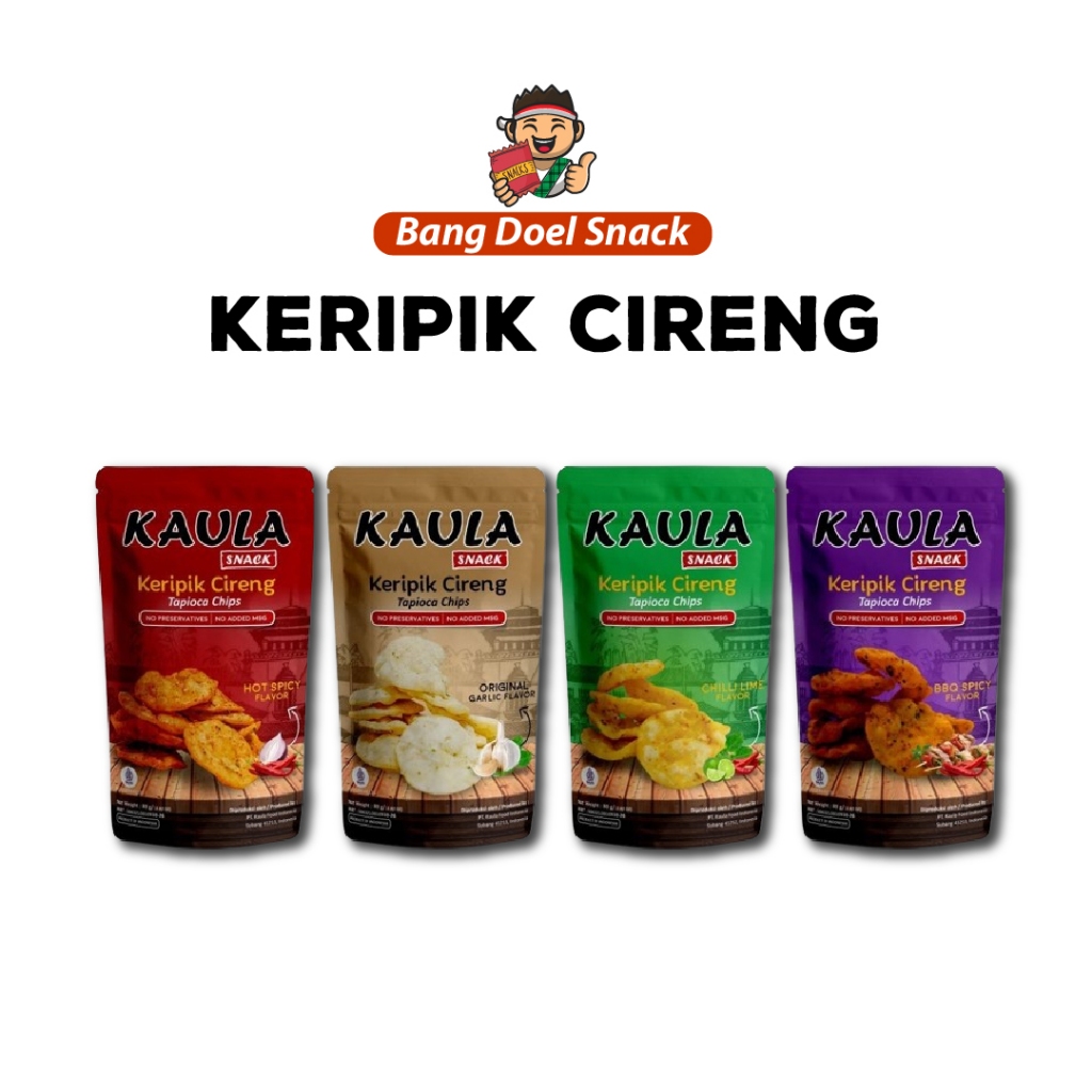 

Kaula Snack - Keripik Cireng / Tapioca Chips 80g