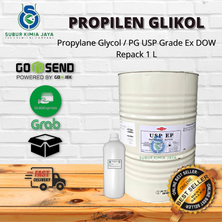 Propylene Glycol / PG / Propilen Glikol 1 L