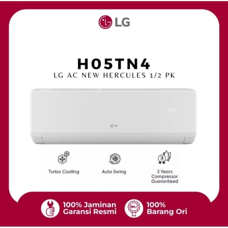 AC LG 1/2PK H05TN4 NEW HERCULES AC LG 1/2PK