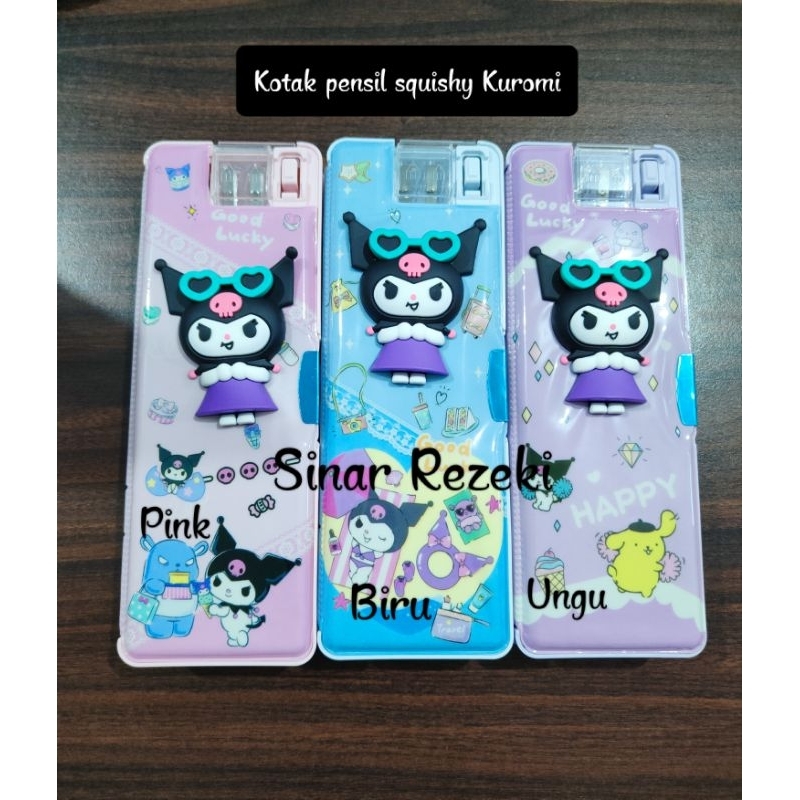 

1 buah!!LPY98-18!!Kotak pensil kuromi squishy/tempat pensil anak sekolah/kotak pensil anak murah lucu