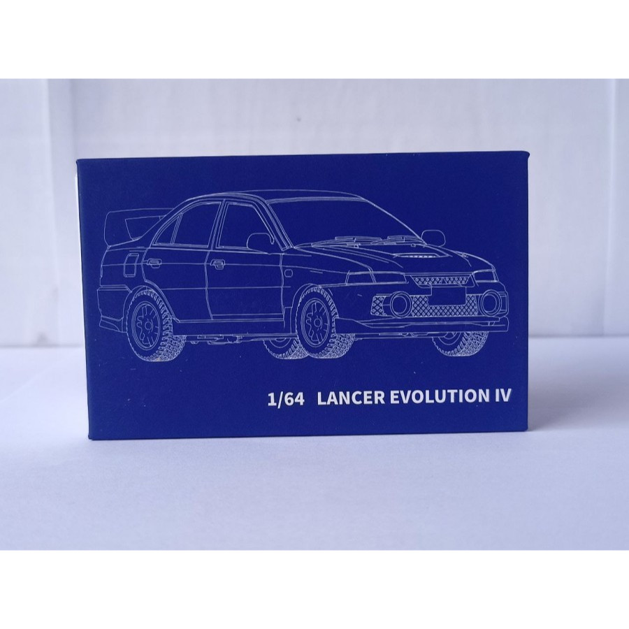 Diecast Mobil Lancer Evolution IV biru miniatur mobil sport harga murah