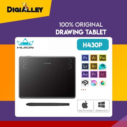 Huion Inspiroy H430P Drawing and Tablet Graphics With Tablet Original