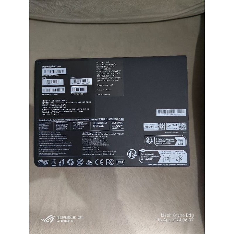 AEROACTIVE COOLER X FOR ROG PHONE 8