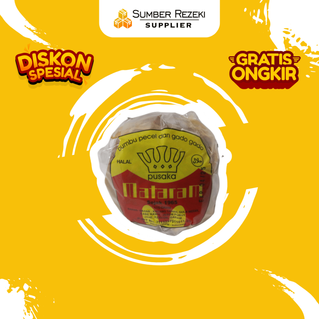 

Bumbu Pecel Mataram 115gr