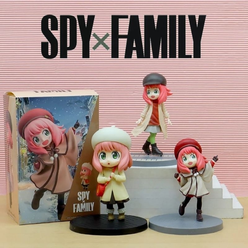 action figure spy x family Anya pajangan cake topper