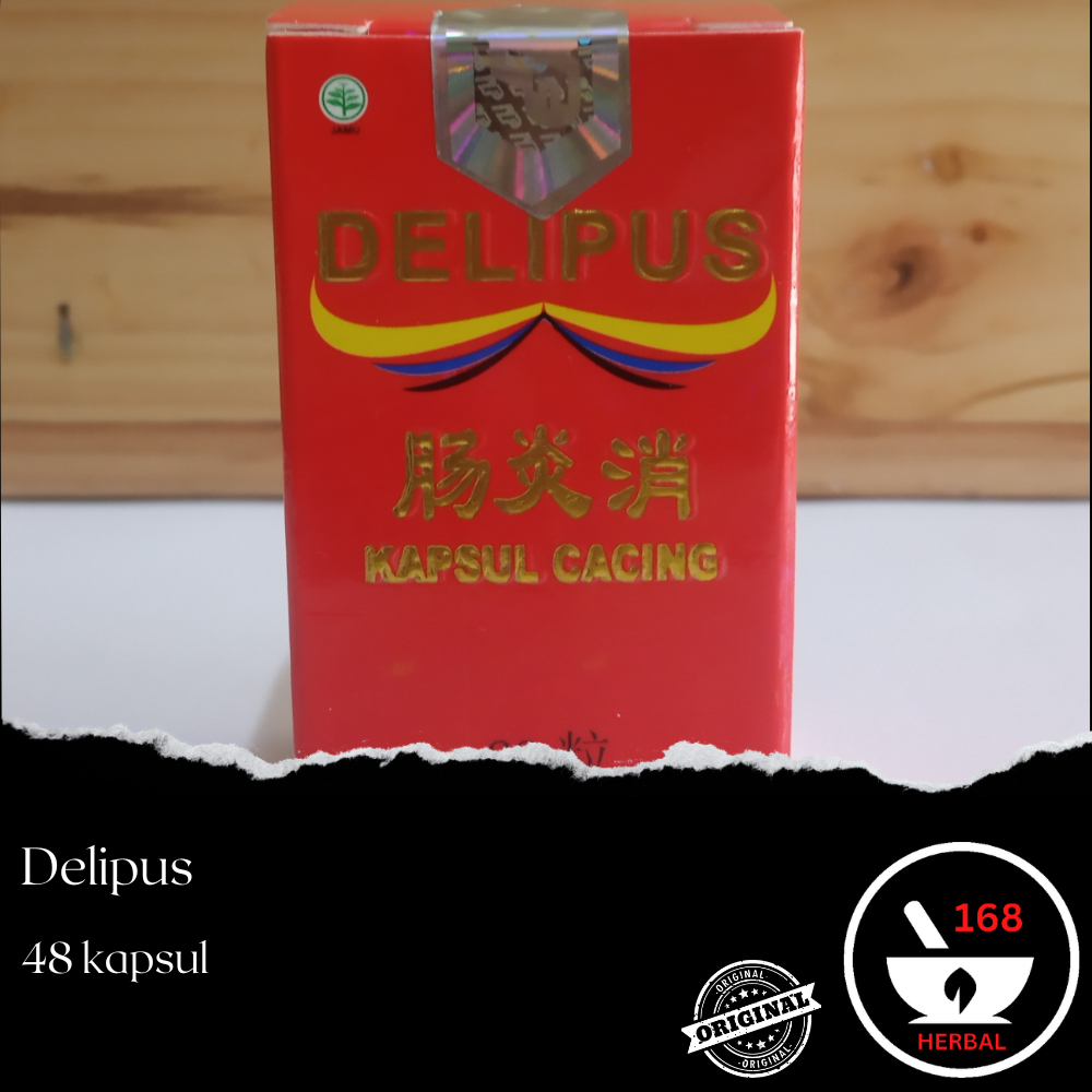 Kapsul Cacing Tanah Delipus - 20 kapsul
