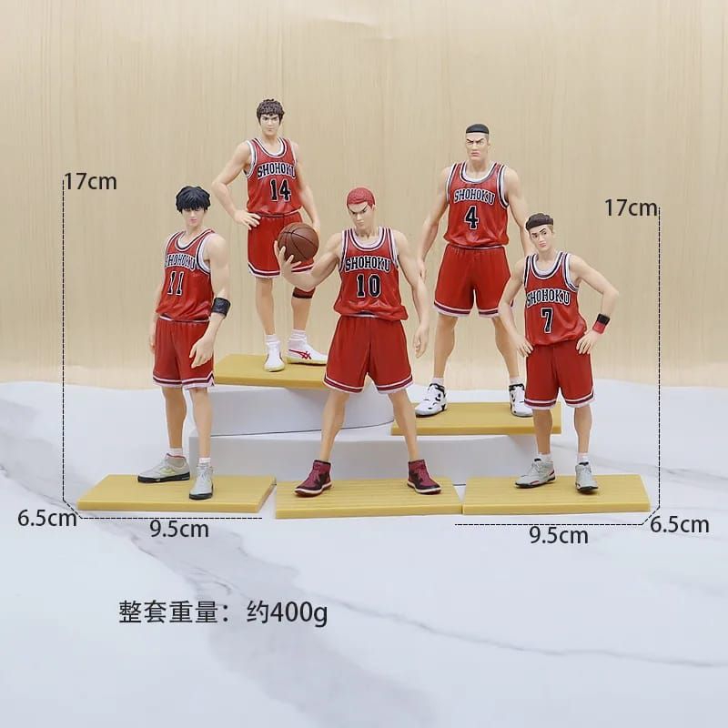 slam dunk action figure slam dunk shohoku hanamichi sakuragi rukawa