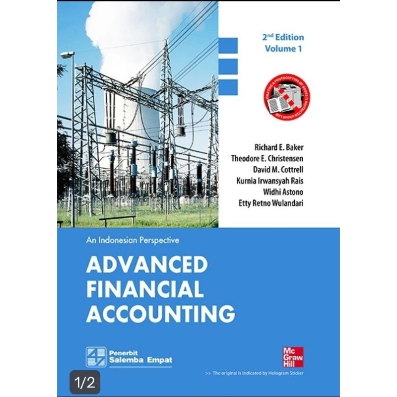 buku original Advanced Financial Accounting Richard Baker