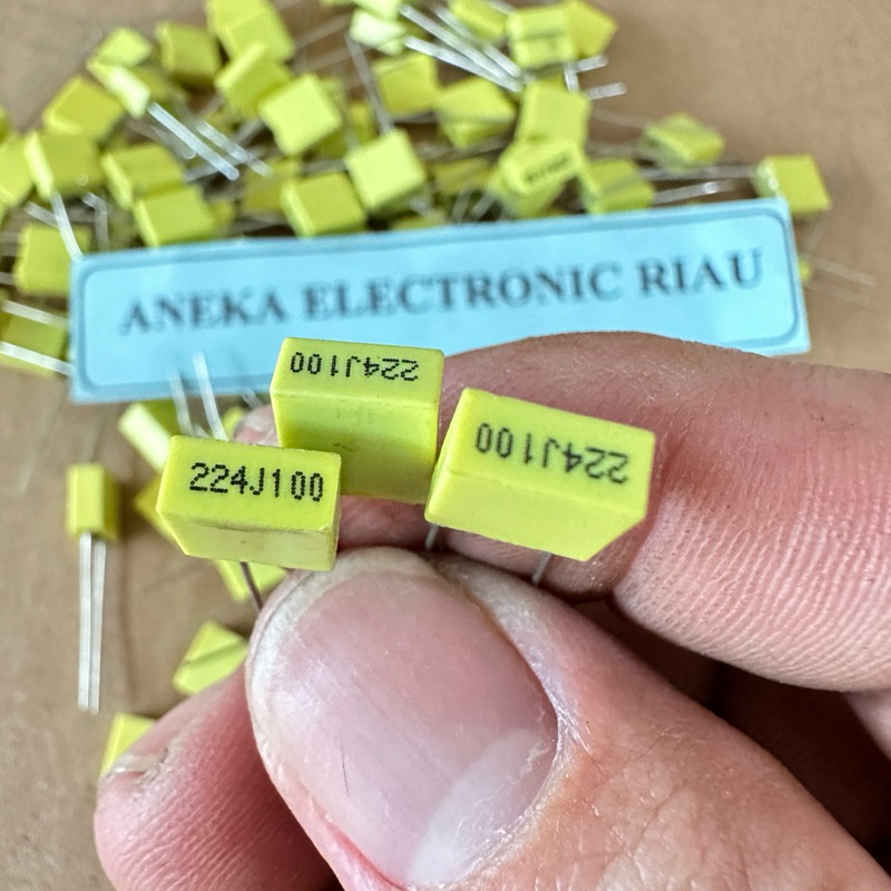 KAPASITOR MKM 224 100V CAPASITOR 220N 100V