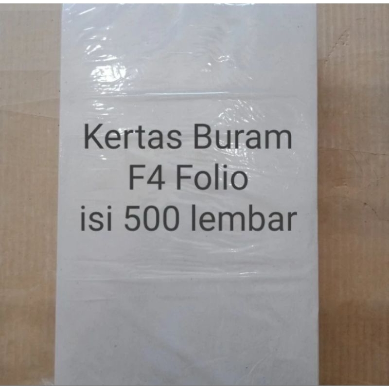 

(500lbr) Kertas Cd F4 Buram Koran Folio Fl F4