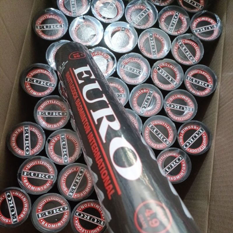 SHUTTLECOCK BADMINTON EURO HITAM