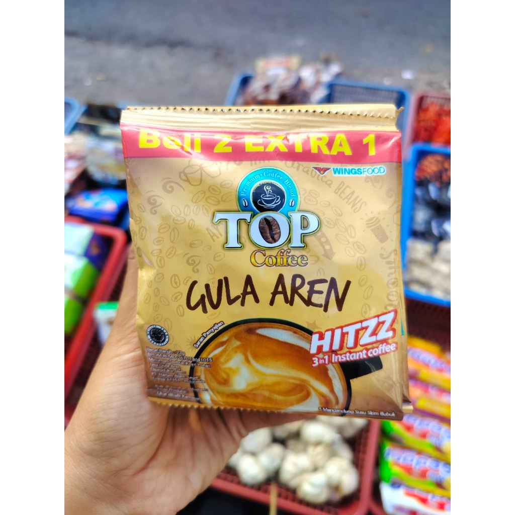 

ECER GROSIR Top Coffe Gula Aren 22 gram