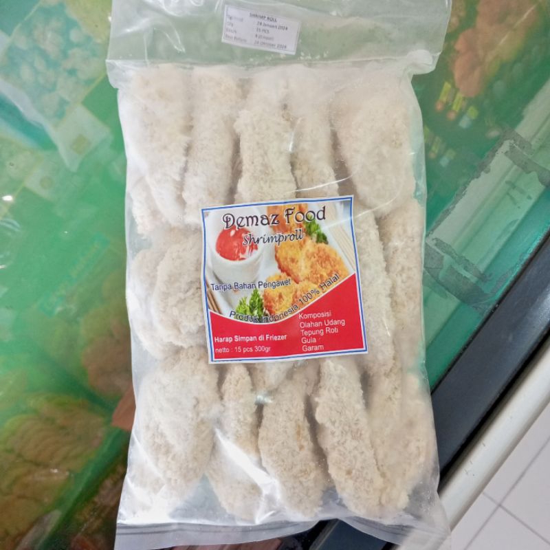 

Demaz Food Shrimproll Isi 15pcs (Nugget Udang) Homemade