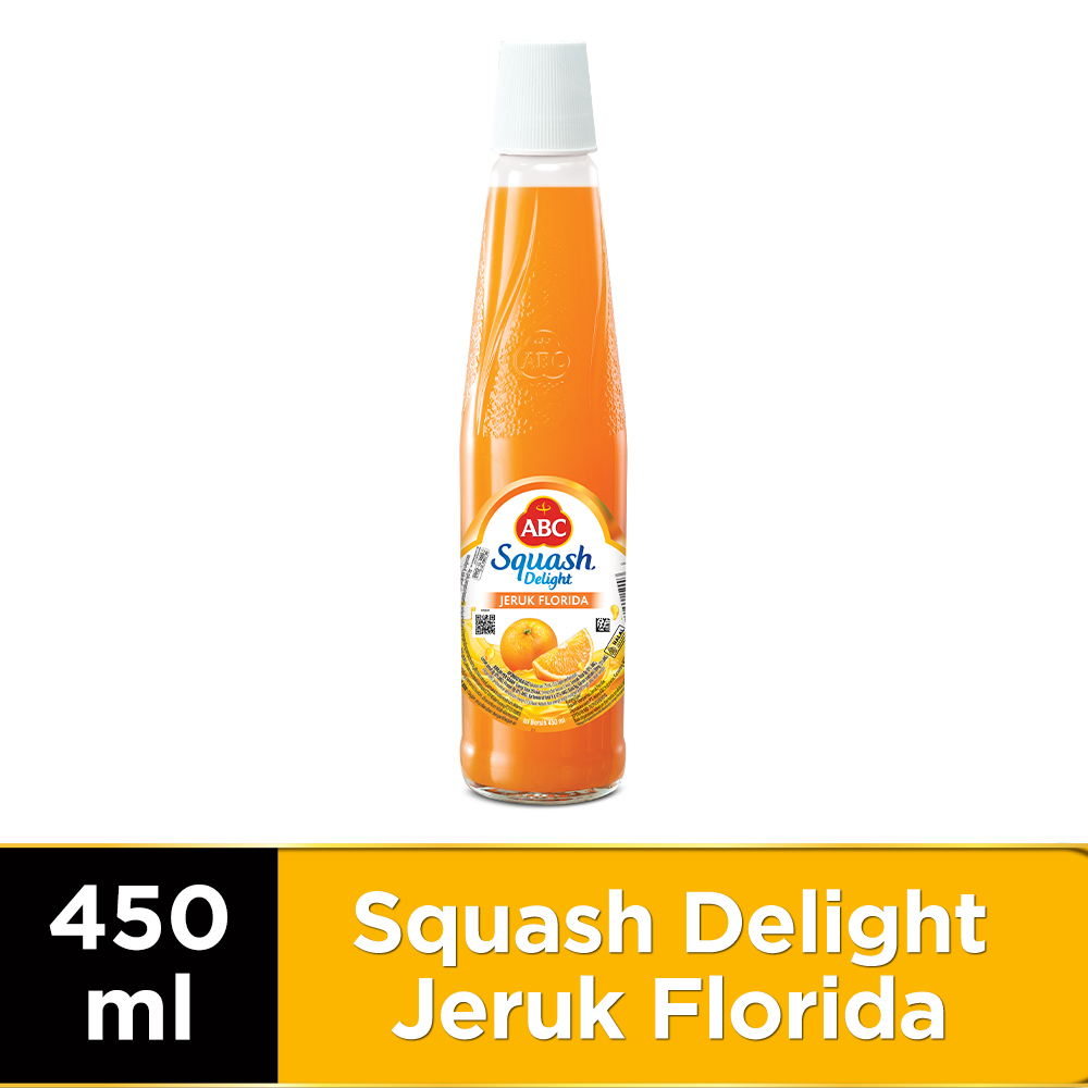 

ABC Sirup 450ml Squash Delight Syrup Bottle Botol