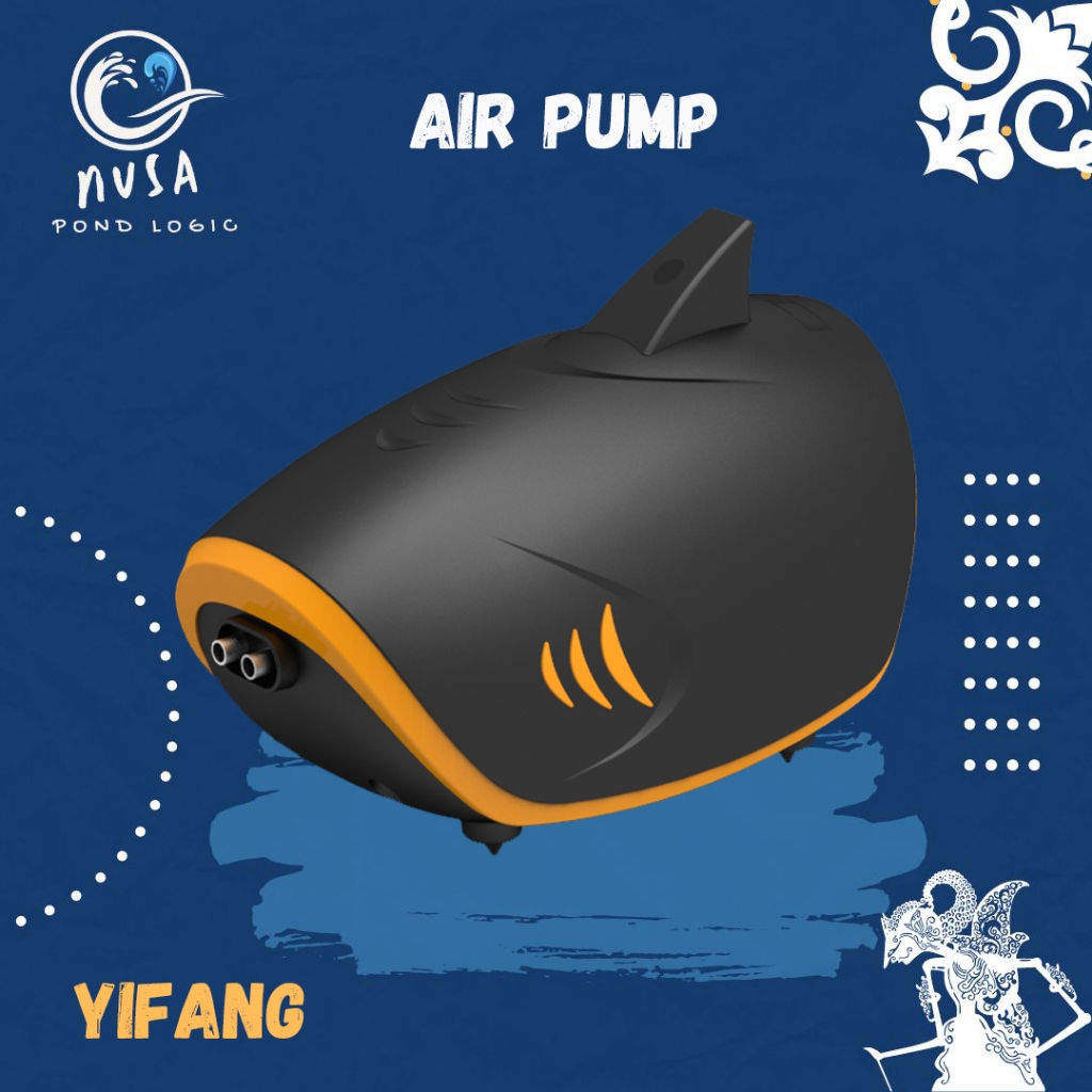 Pompa Udara Aquarium 2 Lubang Aerator Blackshark