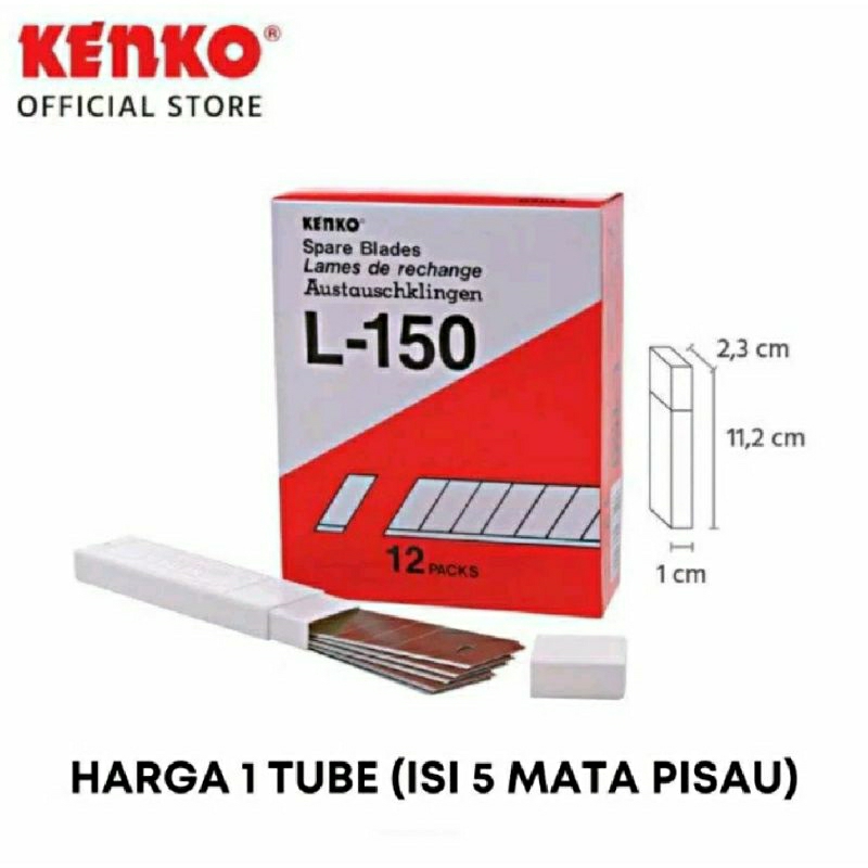 

ISI PISAU cutter besar kenko L - 150 L 150 refill