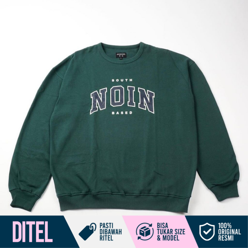 NOIN BRAND CREWNECK GREEN