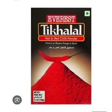 

EVEREST TIKHALAL CHILLI POWDER 100 GRAM / BUBUK CABAI EVEREST 100 GRAM BUMBU MASAK INSTAN