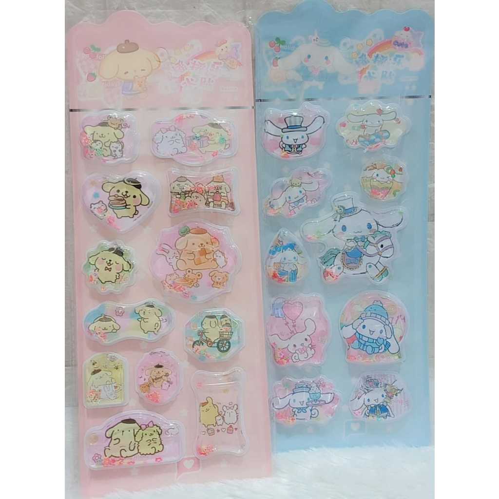 

( isi 20 lbr ) Sticker waterproff sanrio / sticker masu panjang isi 20lembar