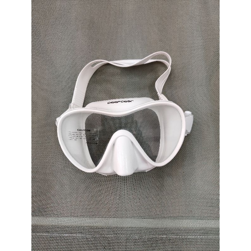 Kacamata Selam Monolens Masker Diving Mask Frameless Single Lens PI Deepgear