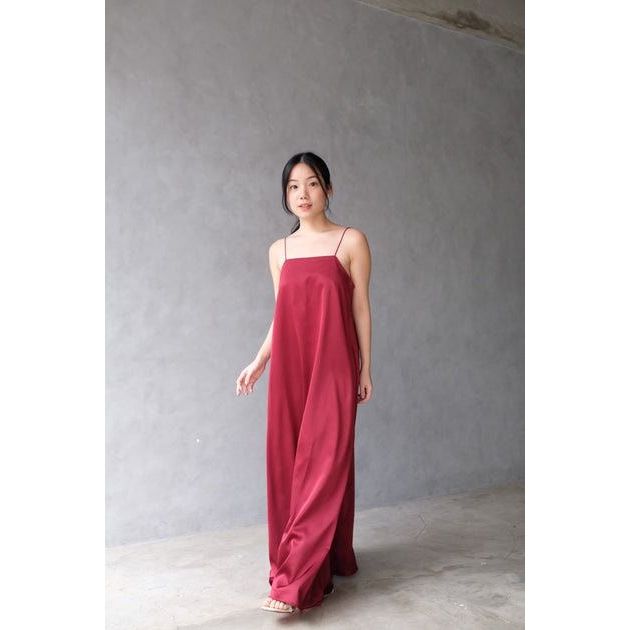 Love and flair - PAMELA WIRJADINATA x SAYA TALES - Ivy Dress In Red (preloved)