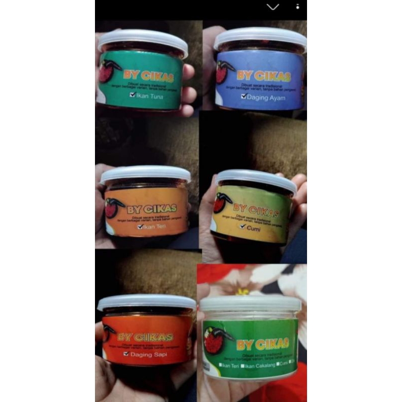 

sambel mama aji varia daging sapi