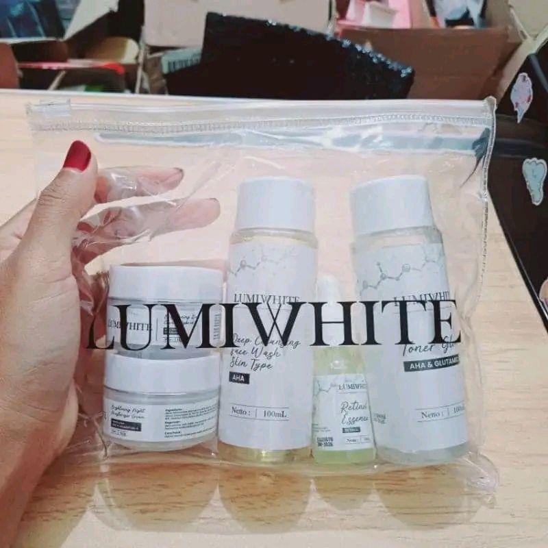 SKINCARE LUMIWHITE PACKAGING SERIES BRIGHTENING/ACNE