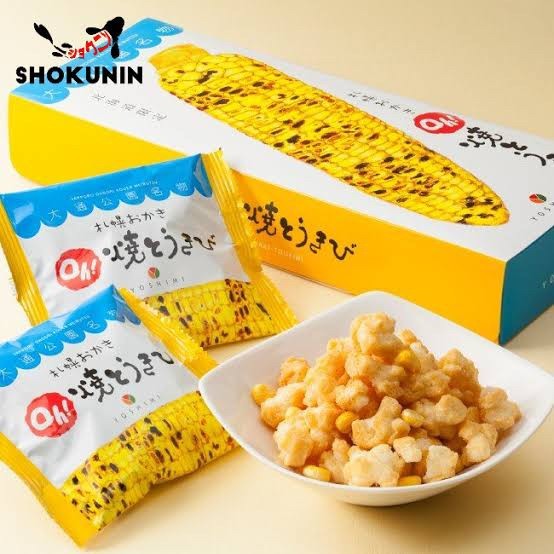 

Koshimi Rice Cracker Corn Sapporo Okaki Oh! Yaki Toukibi