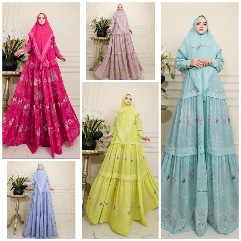 NADRA SYARI Gamis Cantik By Gallery Syarifah