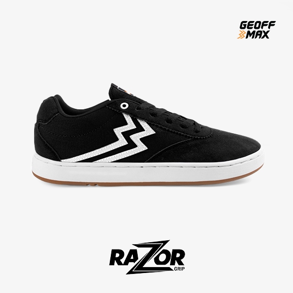 Geoff Max - Boston Black White | Shoes Cupsole | Sepatu | Sneakers | Sepatu Pria Wanita | Sepatu Sek