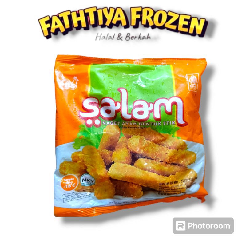 

Naget salam 250g, 500, dan 1kg bentuk Hati, Stik, dan random