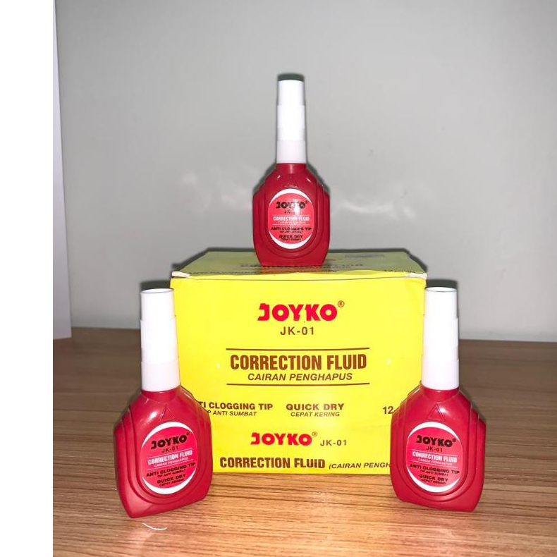 

Tipe X Cair Joyko JK-01 // Correction Fuild