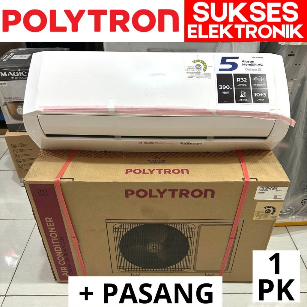 AC POLYTRON 1 PK DELUXE 2 PAC-09 VH + PASANG 1PK