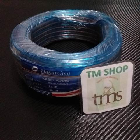 Kabel Listrik Audio Transparan Per Meter