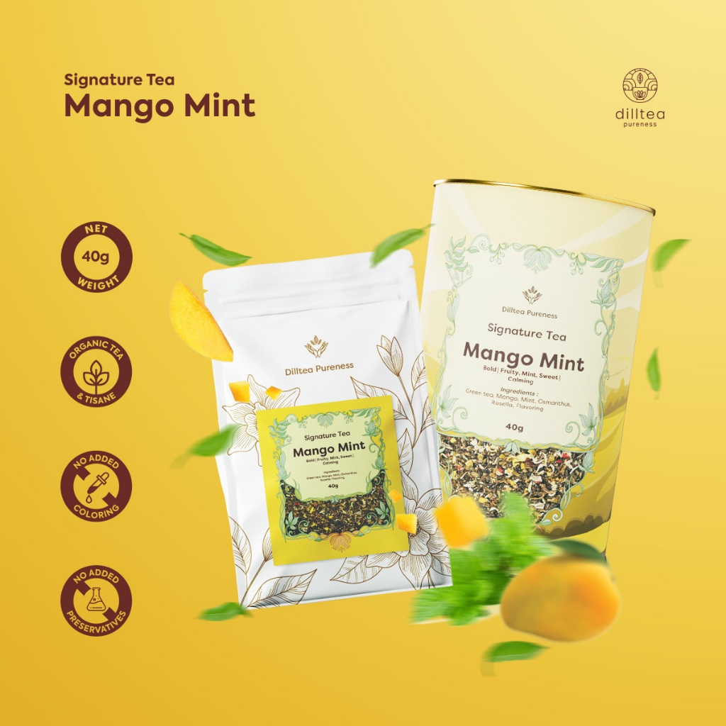 

DILLTEA Signature Tea - Mango Mint Tea
