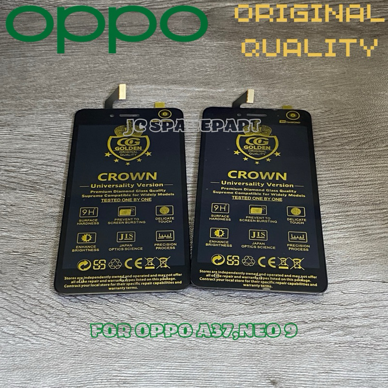 LCD OPPO A37 FULLSET(ORIGINAL CROWN QUALITY)