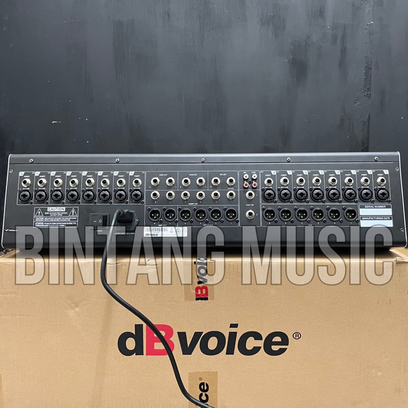 mixer dbvoice california16 original mixing db voice california 16 channel