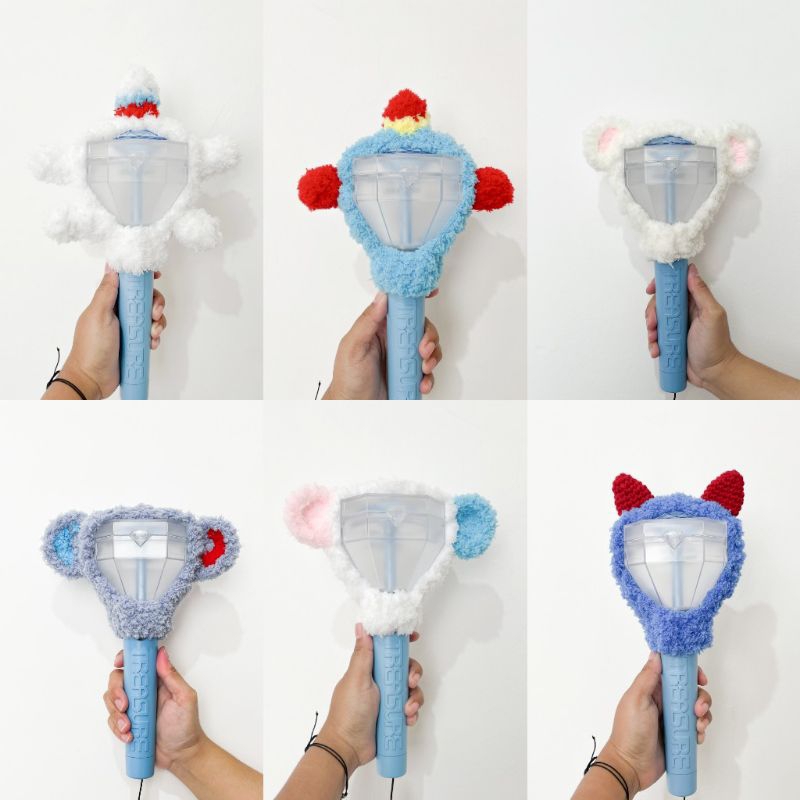 [LIMITED READY STOCK] LIGHTSTICK COVER TREASURE TRUZ DOLL TREASURE DOLL CUSHION TRUZ KEYRING KPOP DO
