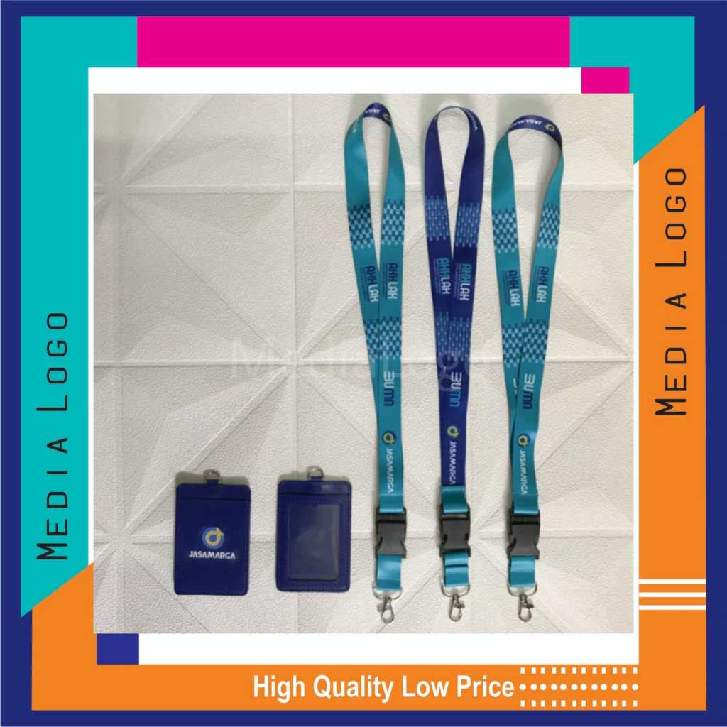 

Jasamarga Lanyard Id lebar 2,5 cm ,Bonus Strap HP/Flashdisk (Paket Murah Exclusive)