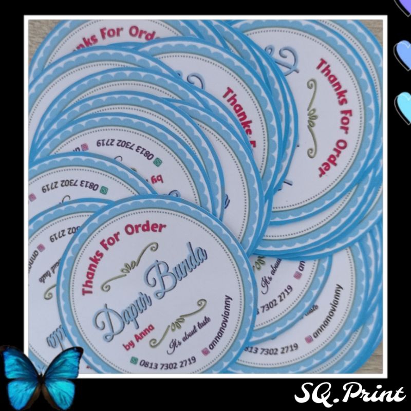 

Stiker Label Bulat -- Sticker Paper A4 -- Size 4,7cm (24pcs)