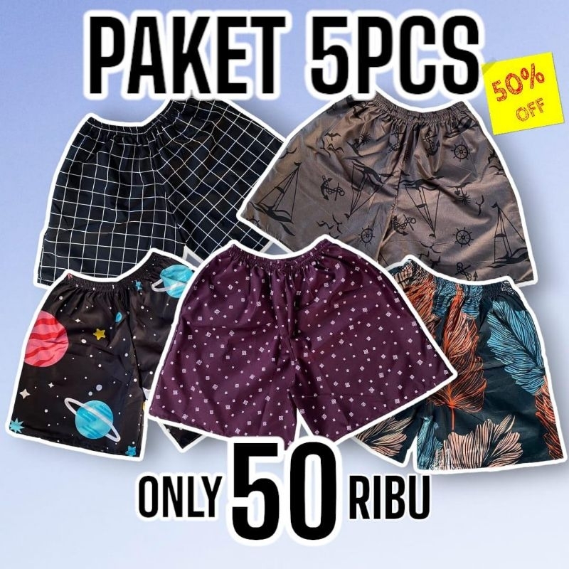 celana anak Pendek 50k dapat 5