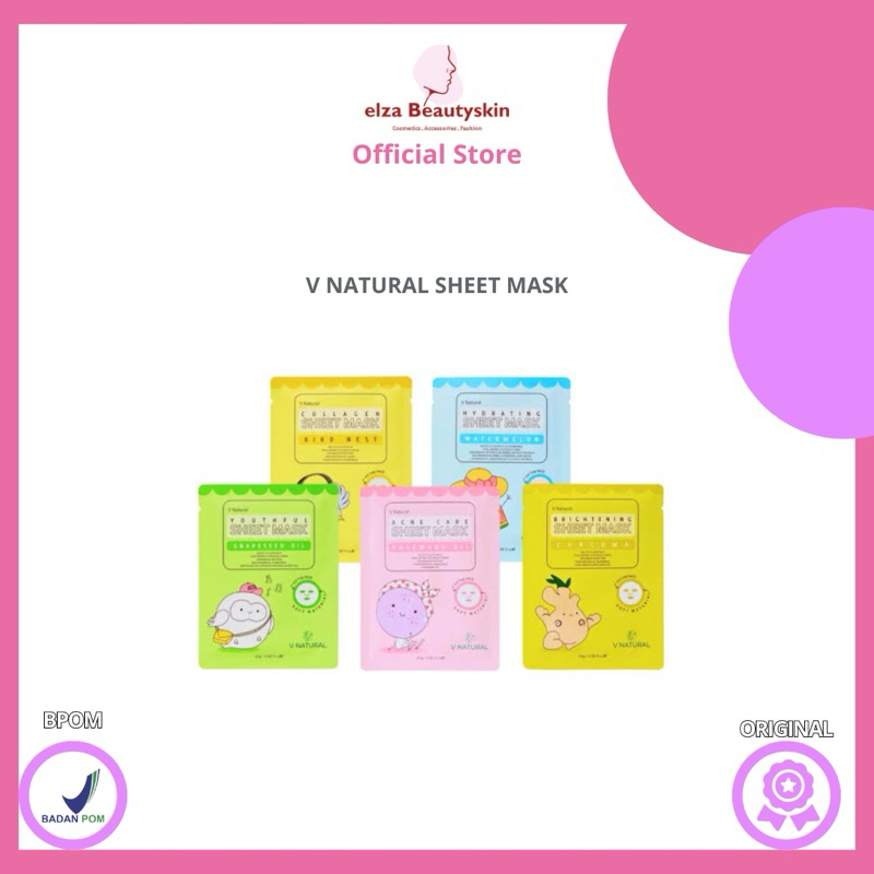V NATURAL SHEET MASK